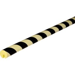 SHG Protection des arêtes Knuffi®, type B, pièce de 1 m, noir / rétro-réfléchissant longue durée