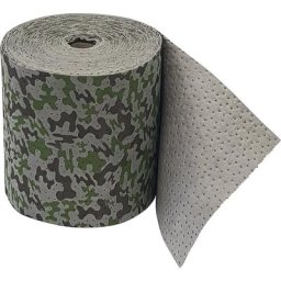 Feuilles absorbantes universelles PRO Plus, rouleau de feuilles avec film protecteur, camouflage, 800 mm x 30 m, à partir de 3 pièces