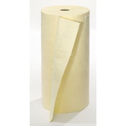 Feuille absorbante FIRST, rouleau de feuilles, version medium, pour produits chimiques, 800 mm x 60 m