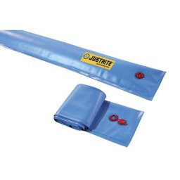 Justrite Digue à remplir d'eau, réutilisable, film PVC, L x l 1,5 m x 229 mm