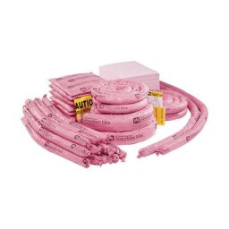 PIG Kit de réapprovisionnement pour fût coloris signalisation, version produits chimiques, absorbe 236,8 l