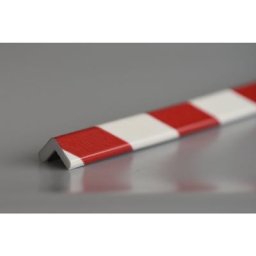 SHG Protection des coins Knuffi®, type E, pièce de 1 m, rouge/blanc, magnétique
