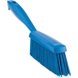 Vikan Balayette de qualité alimentaire, moyen, lot de 15, bleu