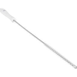 Vikan Brosse tubulaire avec manche, dur, Ø 10 mm, lot de 15, blanc
