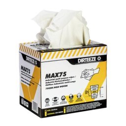 Chiffons, l x L 300 x 420 mm, medium, motif points, blanc, lot de 200