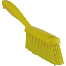 Vikan Balayette de qualité alimentaire, souple, lot de 15, jaune