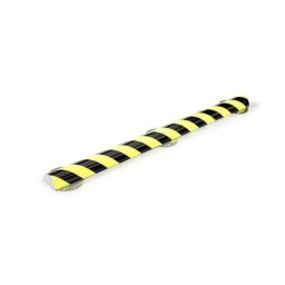 SHG Protection des surfaces Knuffi® avec rail de montage, type C+, pièce de 500 mm, noir/fluorescent