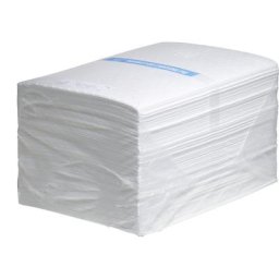 PIG Tapis absorbant pour huiles Oil-Only, modèle Medium Weight, lot de 125, l x L 380 x 510 mm, en carton distributeur