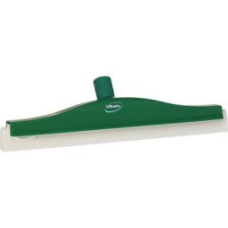 Vikan Raclette à embout rechangeable, avec articulation rotative, longueur 400 mm, lot de 10, vert