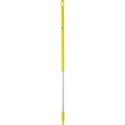 Vikan Manche ergonomique en aluminium, Ø 31 mm, longueur 1310 mm, lot de 10, jaune