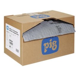 PIG Rouleau absorbant universel 4-in-1®, modèle universel, largeur 410 mm, longueur 24 m, prédécoupé dans la largeur 255 mm