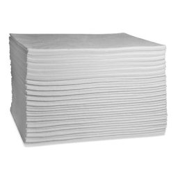 Feuille absorbante FIRST, feuilles sans prédécoupage, heavy duty, pour huile, 500 x 400 mm, lot de 100