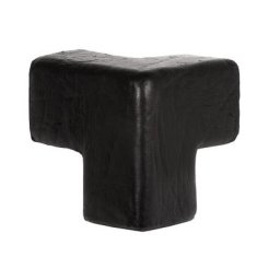 SHG Coin de protection Knuffi®, type E, 3D, lot de 4, noir