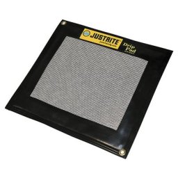 Justrite Tapis à coussins absorbants remplissable, taille L, 5 coussins absorbants, L x l 584 x 533 mm