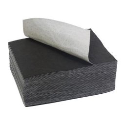 Tapis de sol non tissé, l x L 400 x 500 mm, lot de 50, avec revêtement antidérapant