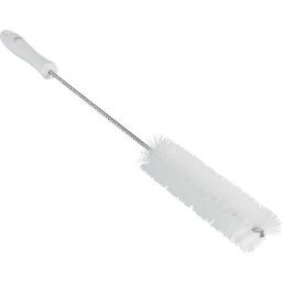 Vikan Brosse tubulaire avec manche, dur, Ø 40 mm, lot de 15, blanc