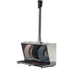 Heute Appareil de nettoyage des chaussures POLIFIX 2, L x l 310 x 560 mm, argent