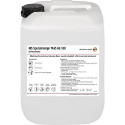 IBS Scherer Produit nettoyant spécial pour résine WAS 60.100, jerrycan 20 litres, valeur pH < 13, à partir de 2 pièces