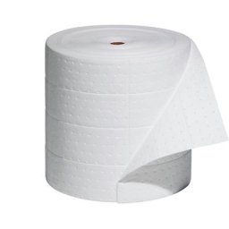 PIG Rouleau absorbant pour huiles RIP-&-FIT® Oil-Only, modèle Light Weight, en carton distributeur, longueur 46 m, largeur 380 mm