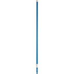 Vikan Manche télescopique ergonomique, Ø 32 mm, longueur 1575 mm - 2780 mm, lot de 5, bleu