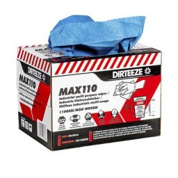Chiffons, l x L 300 x 420 mm, heavy, motif nid d'abeilles, bleu, lot de 160