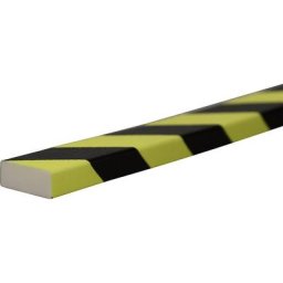 SHG Protection des surfaces Knuffi®, type D, 1 rouleau de 5 m, noir/fluorescent