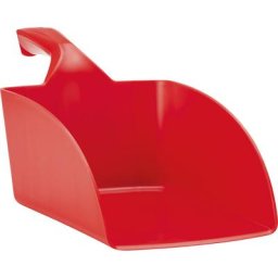 Vikan Pelle manuelle de qualité alimentaire, capacité 2 l, lot de 10, rouge