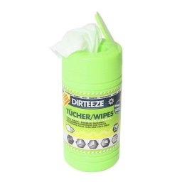 Serviettes de nettoyage humides, verre/plastique/céramique, 8 boîtes de 80 serviettes, 200 x 250 mm