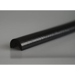 SHG Protection des coins Knuffi®, type A, pièce de 1 m, noir, magnétique
