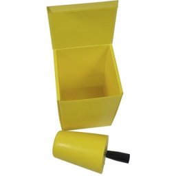 Bouchon d'étanchéification flexible, réutilisable, avec boîte de transport/stockage, Ø 85 - 120 mm, hauteur 160 mm, à partir de 3 pièces