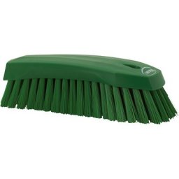 Vikan Brosse de lavage, L, dur, lot de 15, vert
