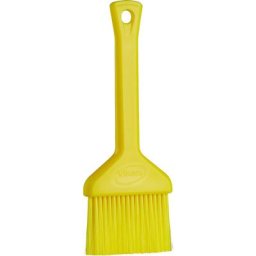 Vikan Pinceau souple pour denrées alimentaires, largeur pinceau 70 mm, lot de 10, jaune