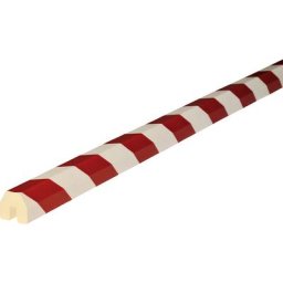 SHG Protection des arêtes Knuffi®, type BB, découpe au mètre linéaire, rouge / blanc