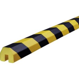 SHG Protection des arêtes Knuffi®, type BB, 1 rouleau de 5 m, noir / jaune