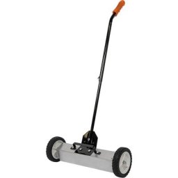 Balai magnétique ergonomique, avec manche réglable en continu, largeur de balayage 450 mm