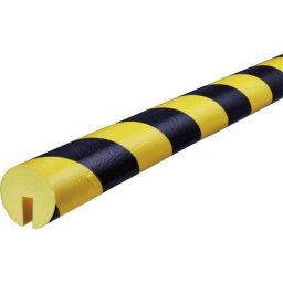 SHG Protection des arêtes Knuffi®, type B, 1 rouleau de 5 m, noir / jaune