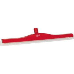 Vikan Raclette à embout rechangeable, avec articulation rotative, longueur 600 mm, lot de 10, rouge