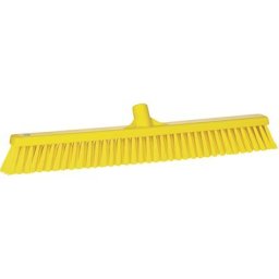 Vikan Balai, largeur 610 mm, souple/dur, lot de 10, jaune
