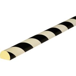 SHG Protection des surfaces Knuffi®, type C, pièce de 1 m, noir / rétro-réfléchissant longue durée