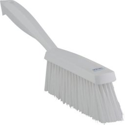 Vikan Balayette de qualité alimentaire, souple, lot de 15, blanc