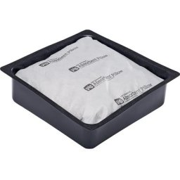 PIG Coussin absorbant dans une cuve en polyéthylène PILLOW-IN-A-PAN, cuve avec coussin, lot de 24, h x l x L 50 x 250 x 250 mm