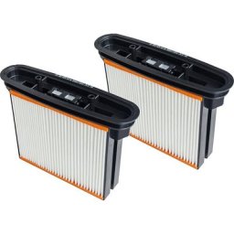 starmix Filtre plissé, pour aspirateur industriel de sécurité classe de poussières H, lot de 2
