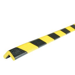 SHG Protection des coins Knuffi®, type E, pièce de 1 m, noir/jaune, magnétique