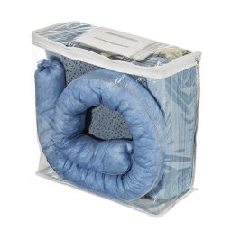 Kit d'urgence anti-fuites, en sac, capacité d'absorption 20 l, version huile