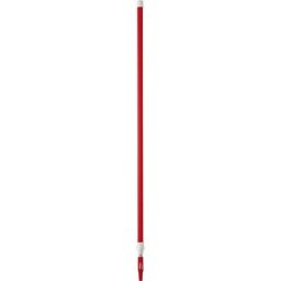 Vikan Manche télescopique ergonomique, Ø 32 mm, longueur 1575 mm - 2780 mm, lot de 5, rouge