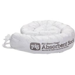 PIG Boudin absorbant pour huiles SHEEN Clean®-Oil-Only, longueur 1220 mm, lot de 12, 45 l/lot, Ø 80 mm