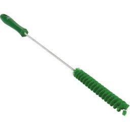 Vikan Brosse tubulaire avec manche, moyen, Ø 20 mm, lot de 15, vert