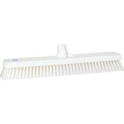 Vikan Balai-brosse pour murs et planchers, dur, lot de 8, blanc