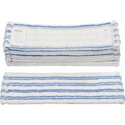Frange microfibre, lot de 10, ENERGY avec logements/languettes, largeur 500 mm