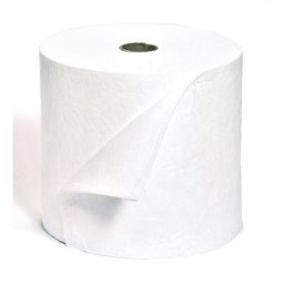 Feuille absorbante FIRST, rouleau de feuilles sans prédécoupage, medium, pour huile, 400 mm x 60 m, lot de 2 rouleaux